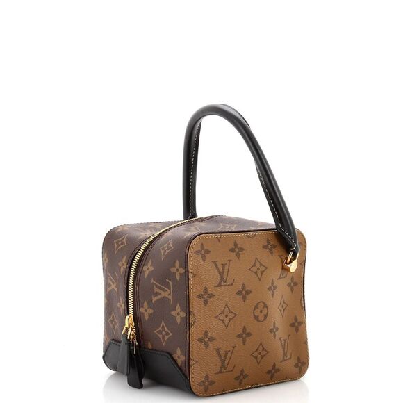 Louis Vuitton Square Bag Reverse Monogram Canvas Brown - Picture 2 of 10